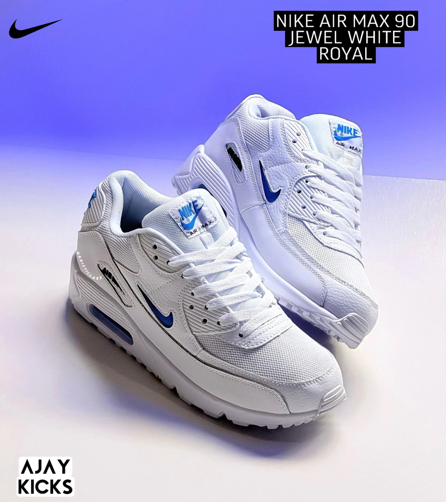 Nike Air Max 90 Jewel White Royal