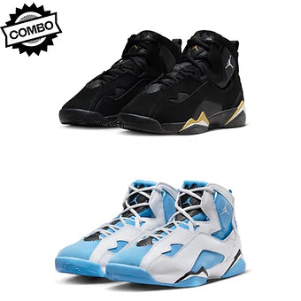 Jordan True Flight Black x Jordan True Flight Unc