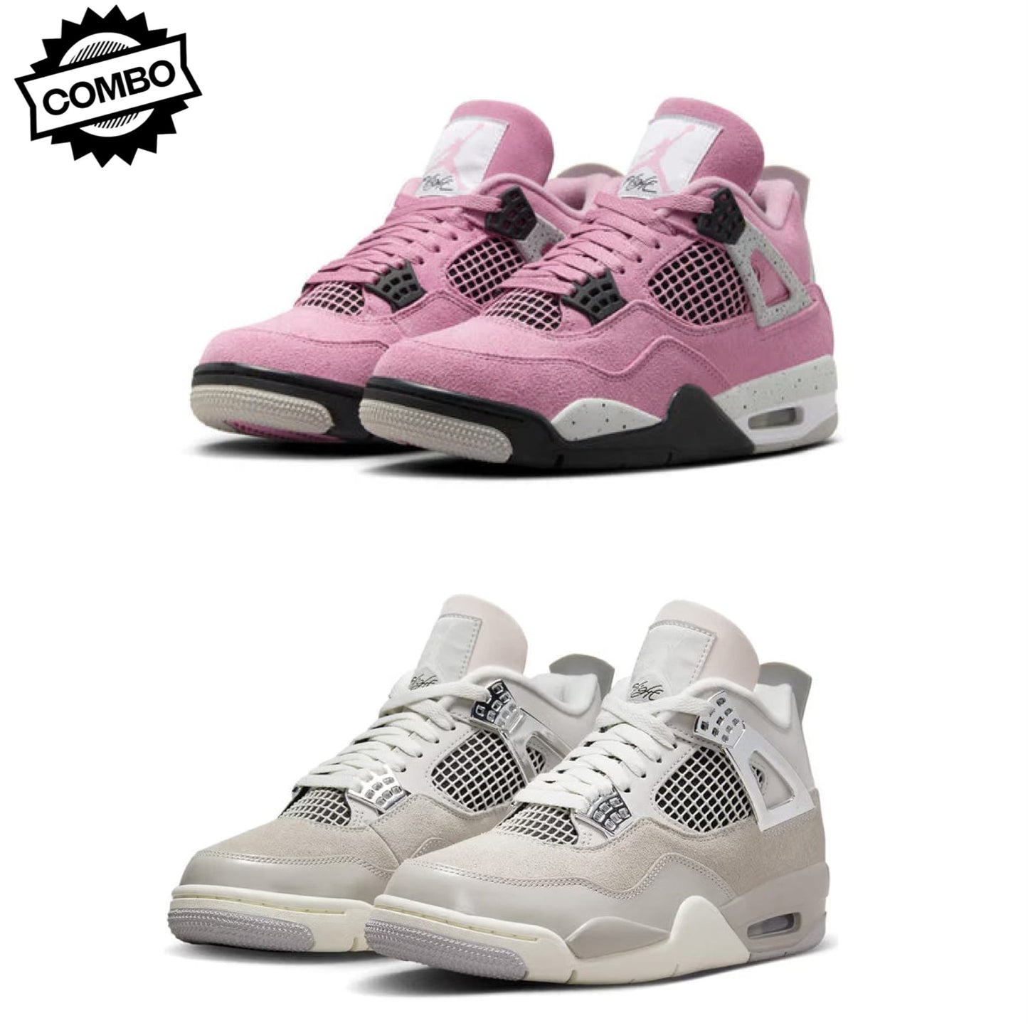 Jordan 4 Orchid Pink