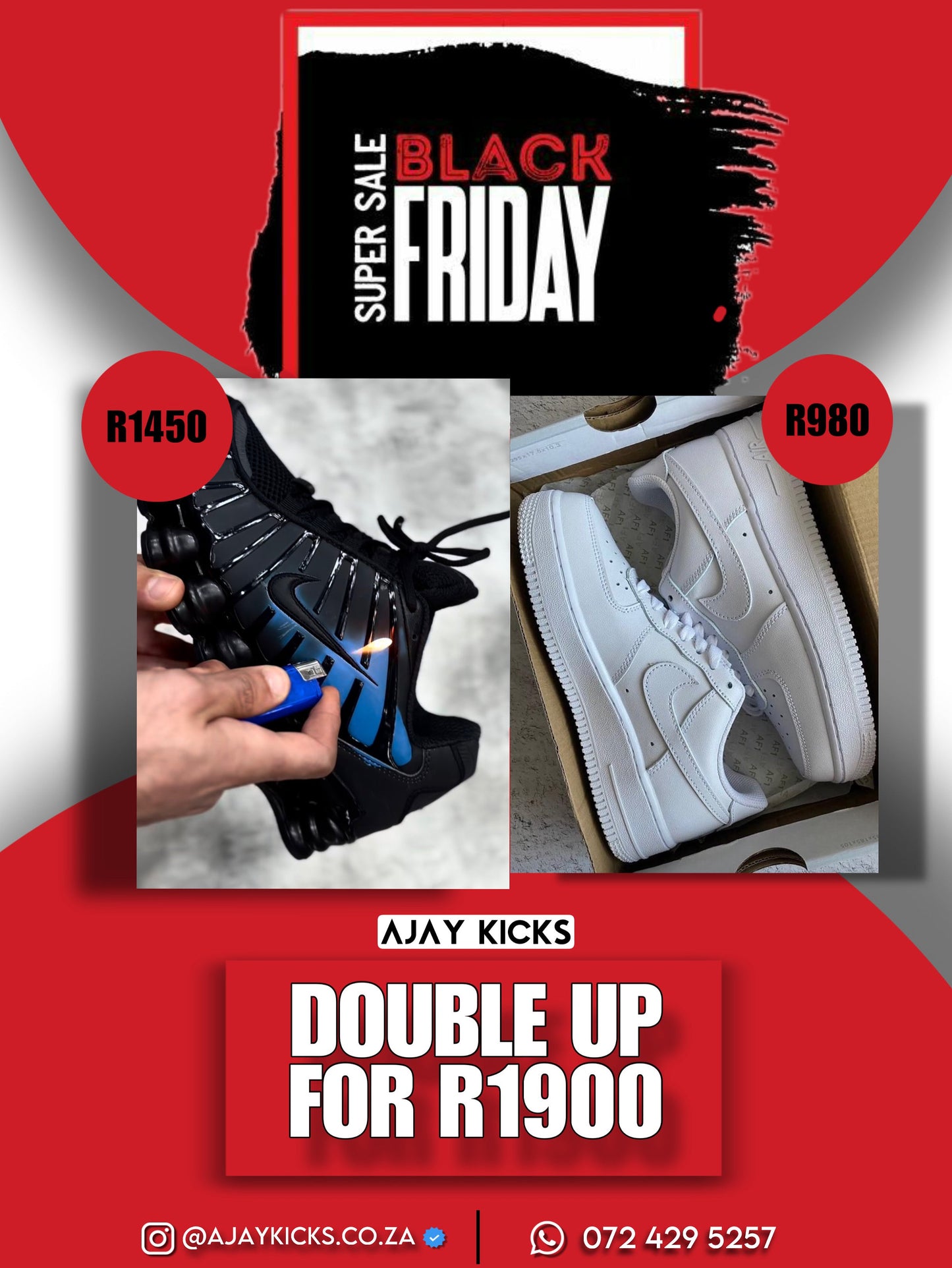 Nike Thermo Shox x Air Force 1