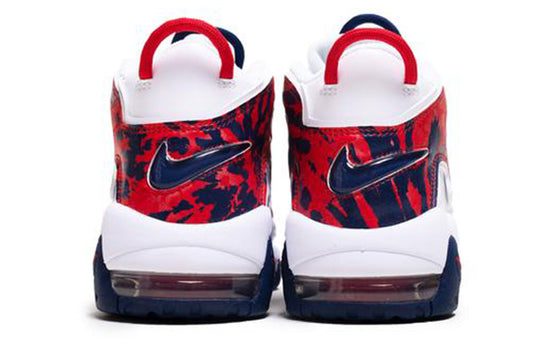 Nike Air More Uptempo 'Red Navy Camo'