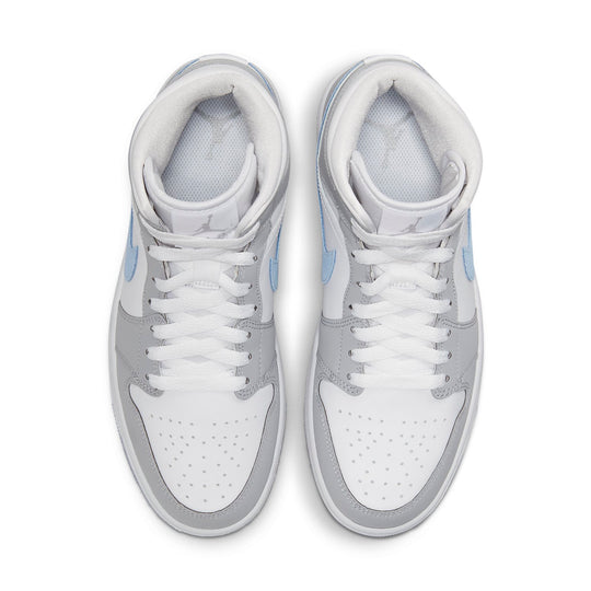 Jordan 1 Mid 'Wolf Grey Aluminum'
