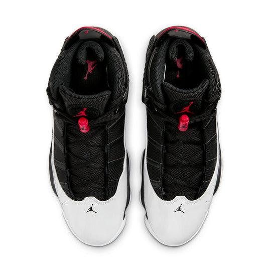 Jordan 6 Rings 'Black Varsity Red'