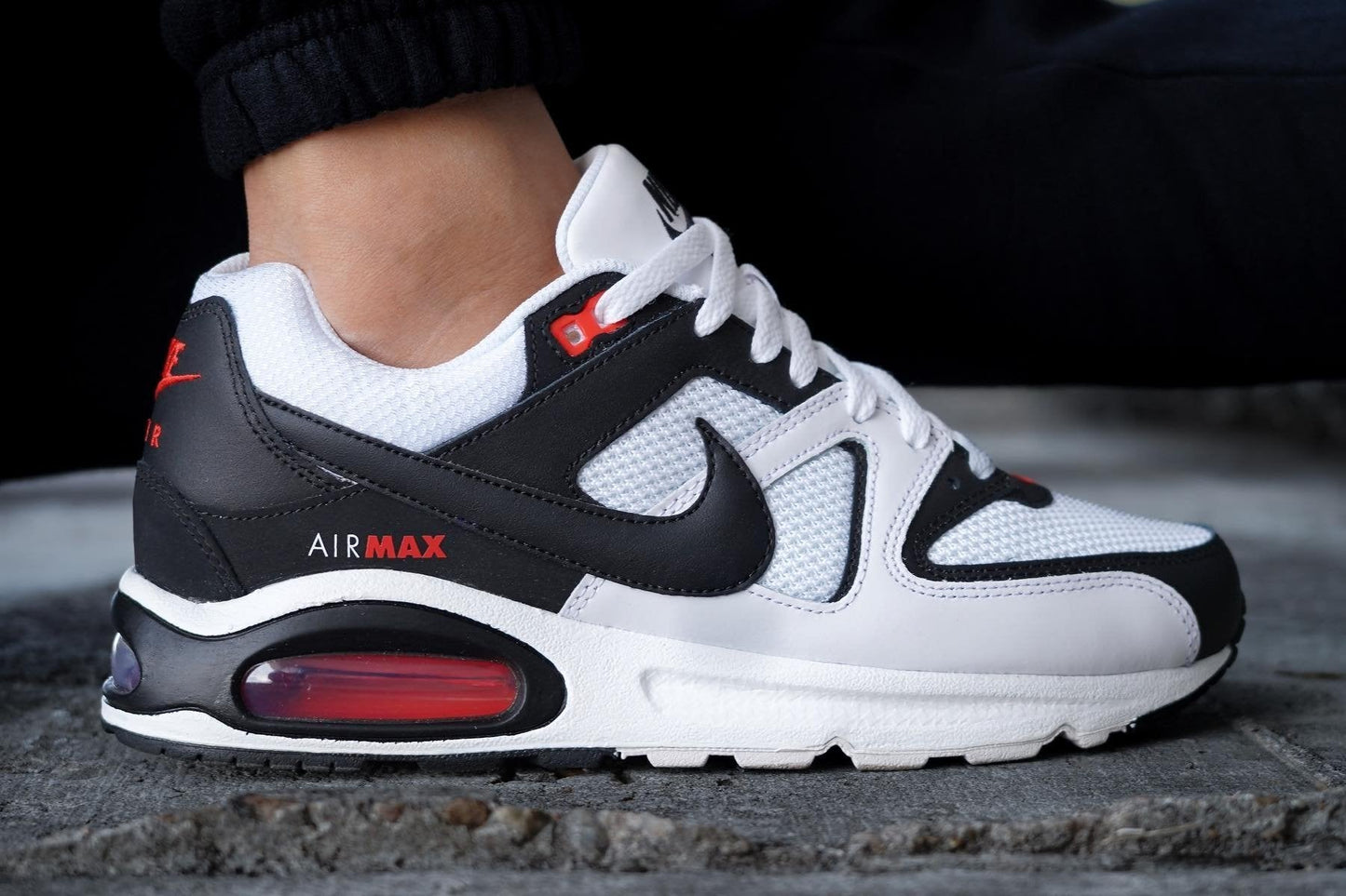 Nike Air Max Command Flex 'White Black'