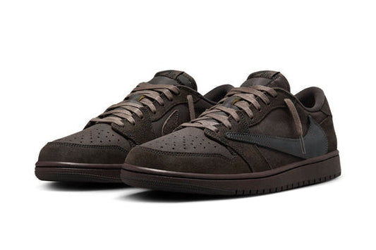 Air Jordan 1 Retro Low OG SP x Travis Scott 'Velvet Brown'