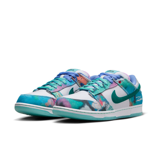 Nike x Futura Laboratories SB Dunk Low 'Bleached Aqua'