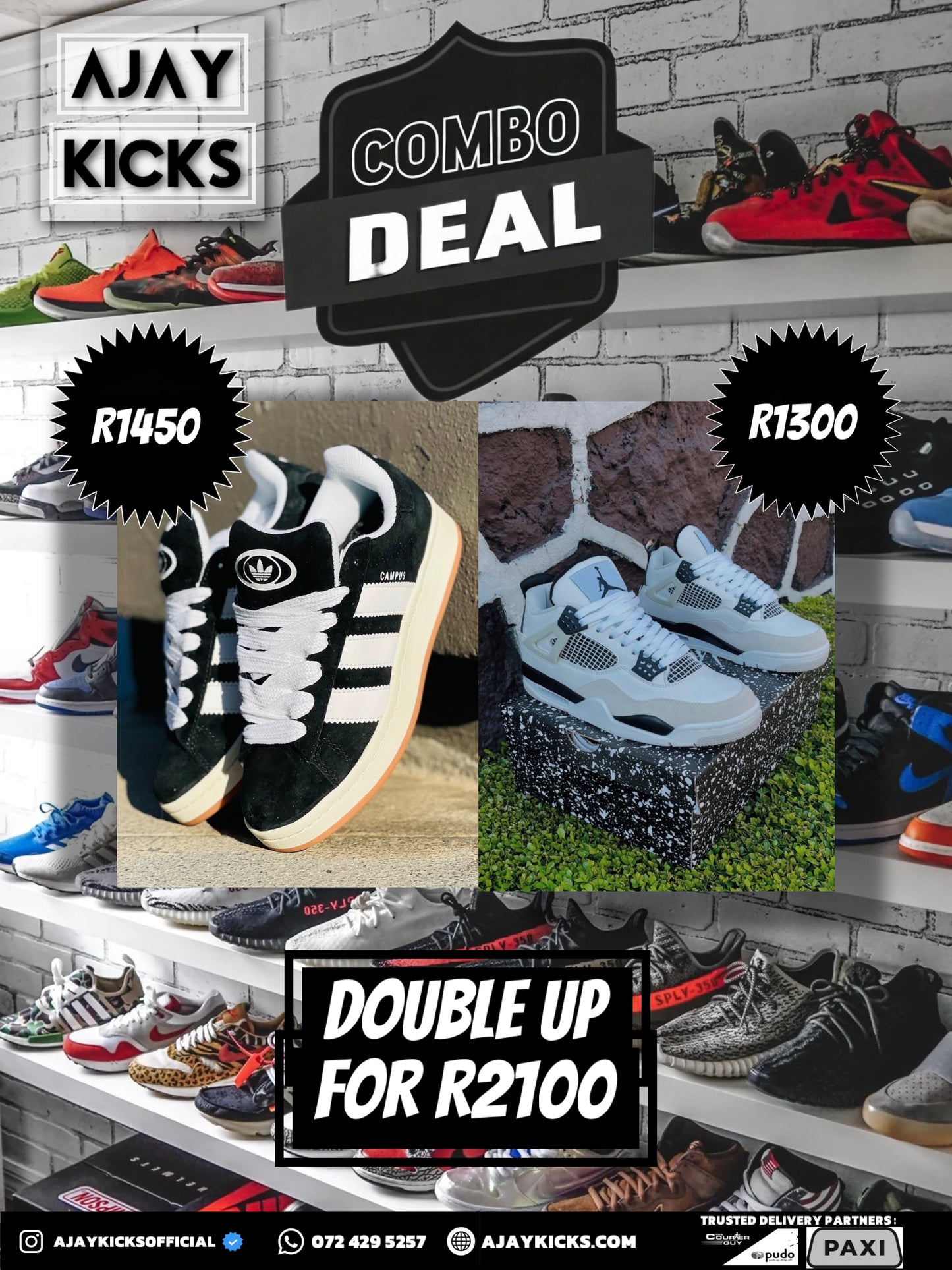 Adidas Campus x Jordan 4