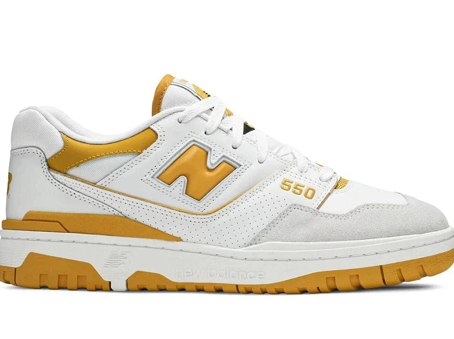 NEW BALANCE 550 - YELLOW & WHITE