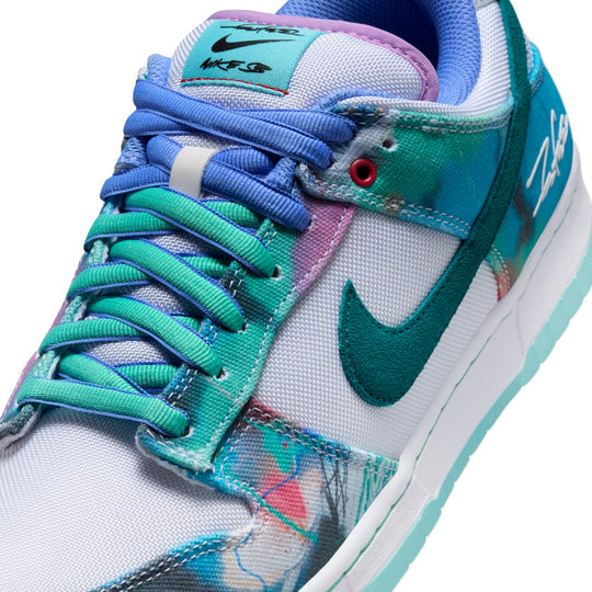 Nike x Futura Laboratories SB Dunk Low 'Bleached Aqua'