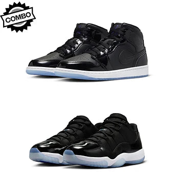 Jordan 1 Space jam x Jordan 11 Space Jam