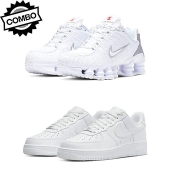 Nike Shox White x Nike Air Force 1