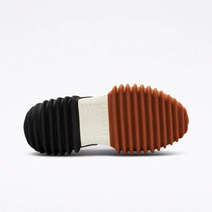 Converse Run Star Motion Canvas Platform Hi White/Black/Gum Honey