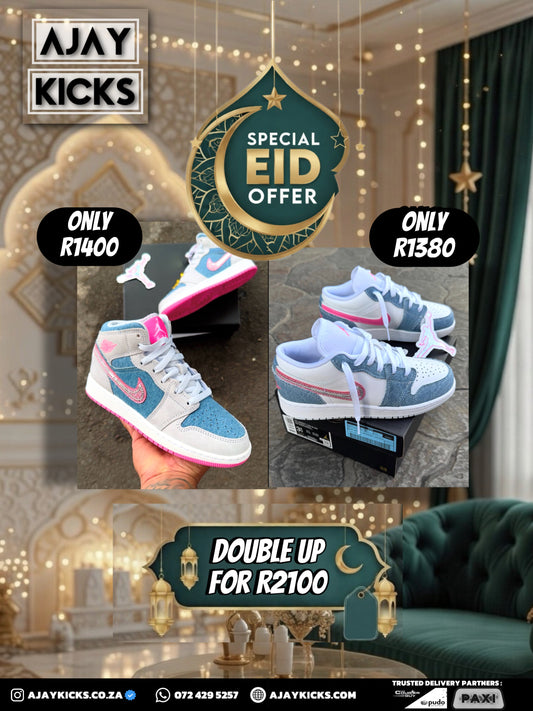 Jordan 1 Mid x Jordan 1 Low