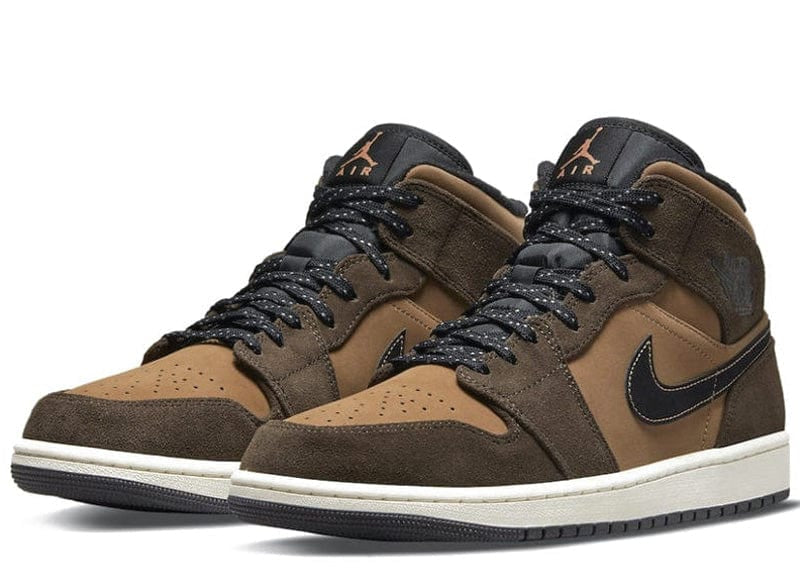 JORDAN 1 MID SE DARK CHOCOLATE