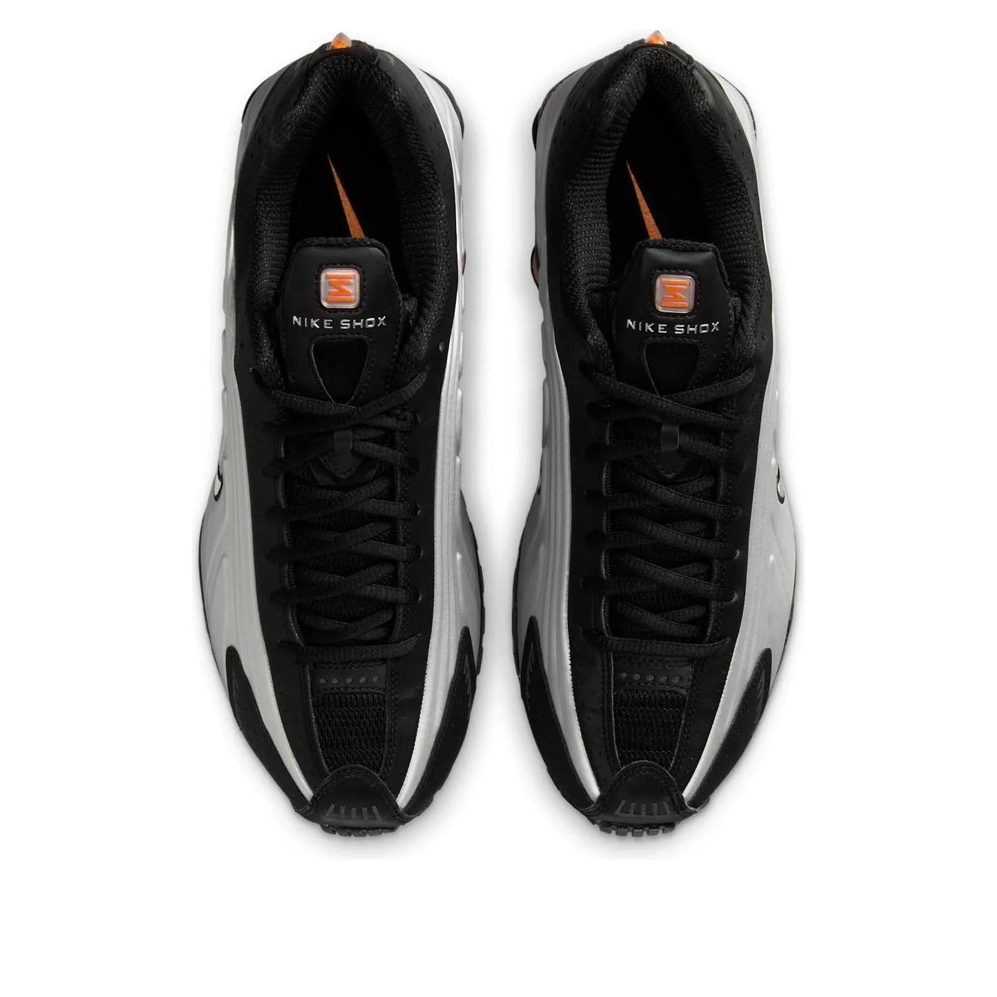 Nike Shox R4 'Black Vast Grey Bright Mandarin'