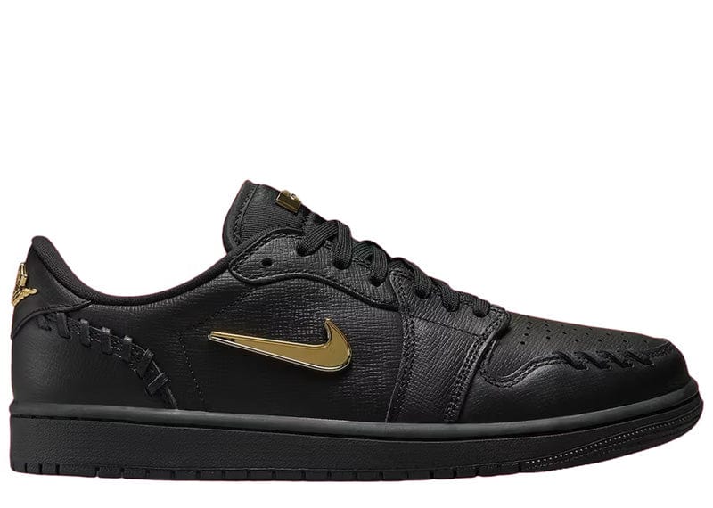 Jordan 1 Low Method of Make 'Black Metallic Gold'