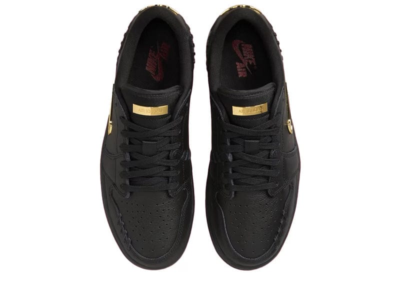 Jordan 1 Low Method of Make 'Black Metallic Gold'