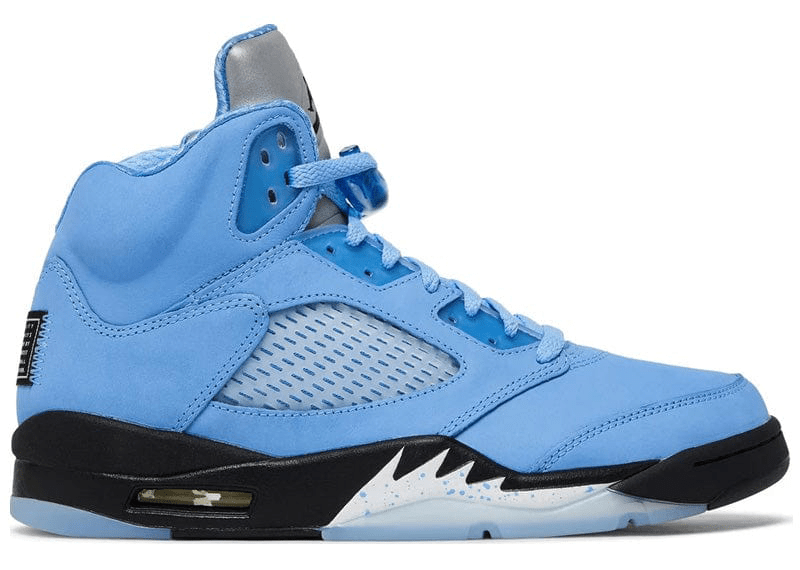 JORDAN 5 RETRO UNC UNIVERSITY BLUE