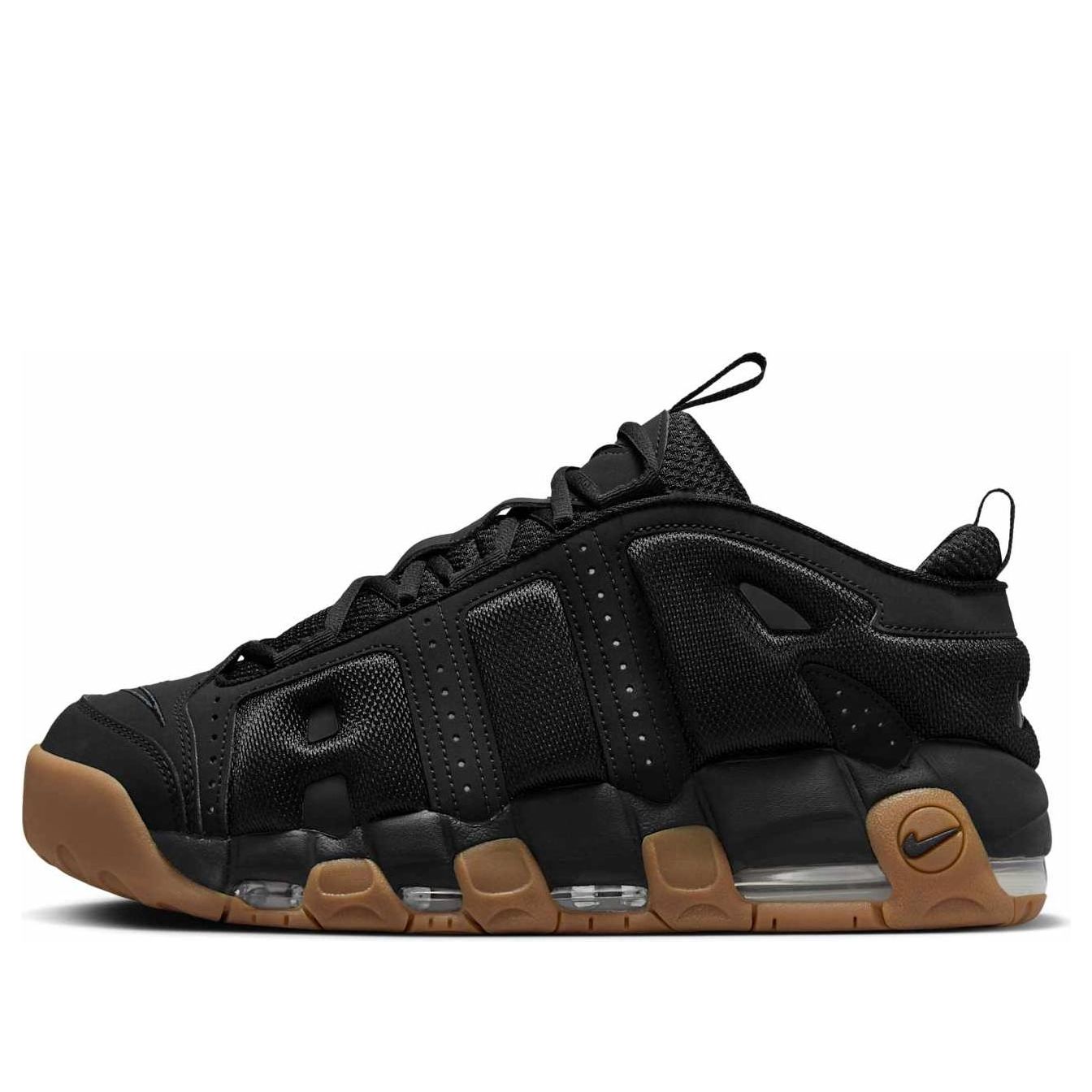 Nike Air More Uptempo Low 'Black Gum'