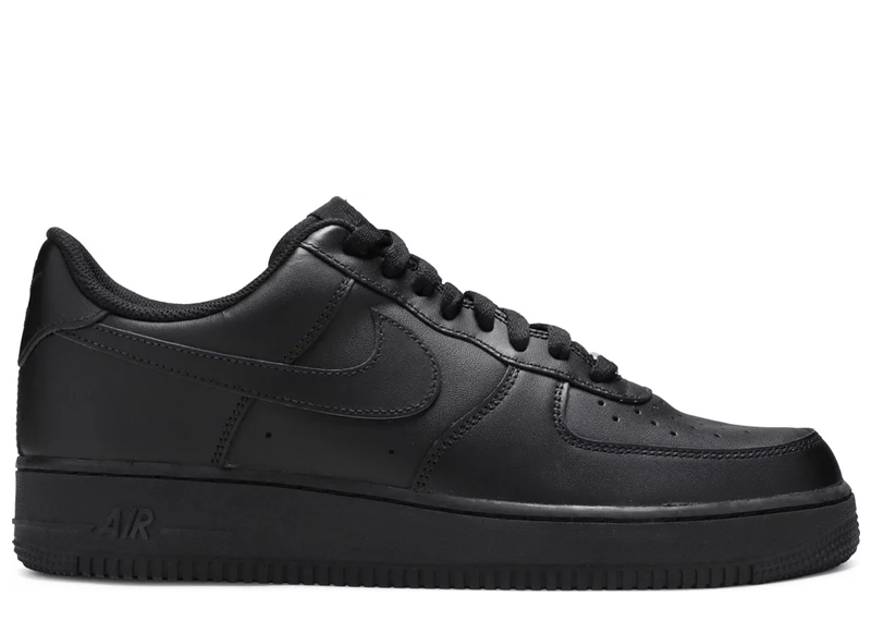 NIKE AIR FORCE 1 LOW '07 BLACK