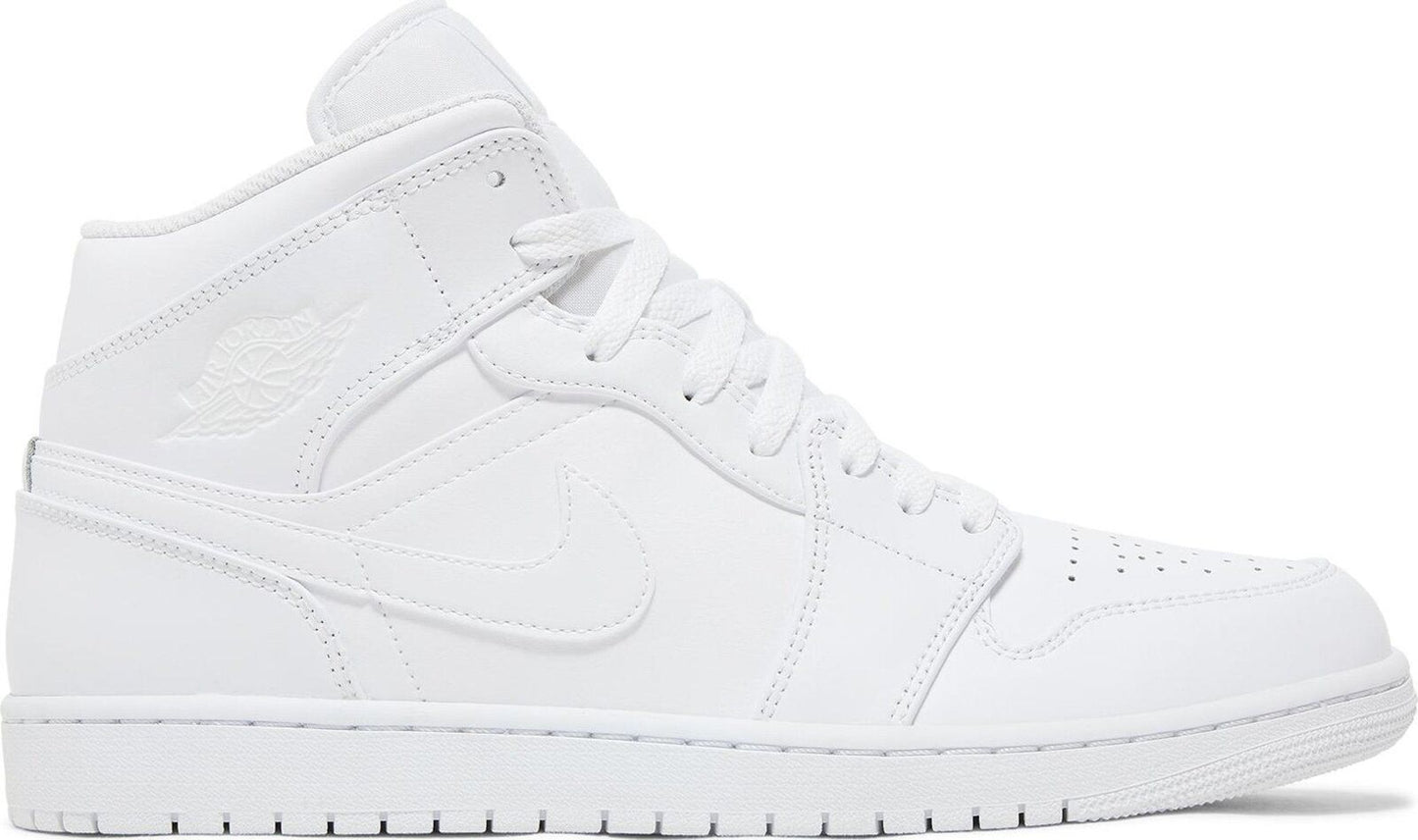 Jordan Retro 1 'Triple White' Mid