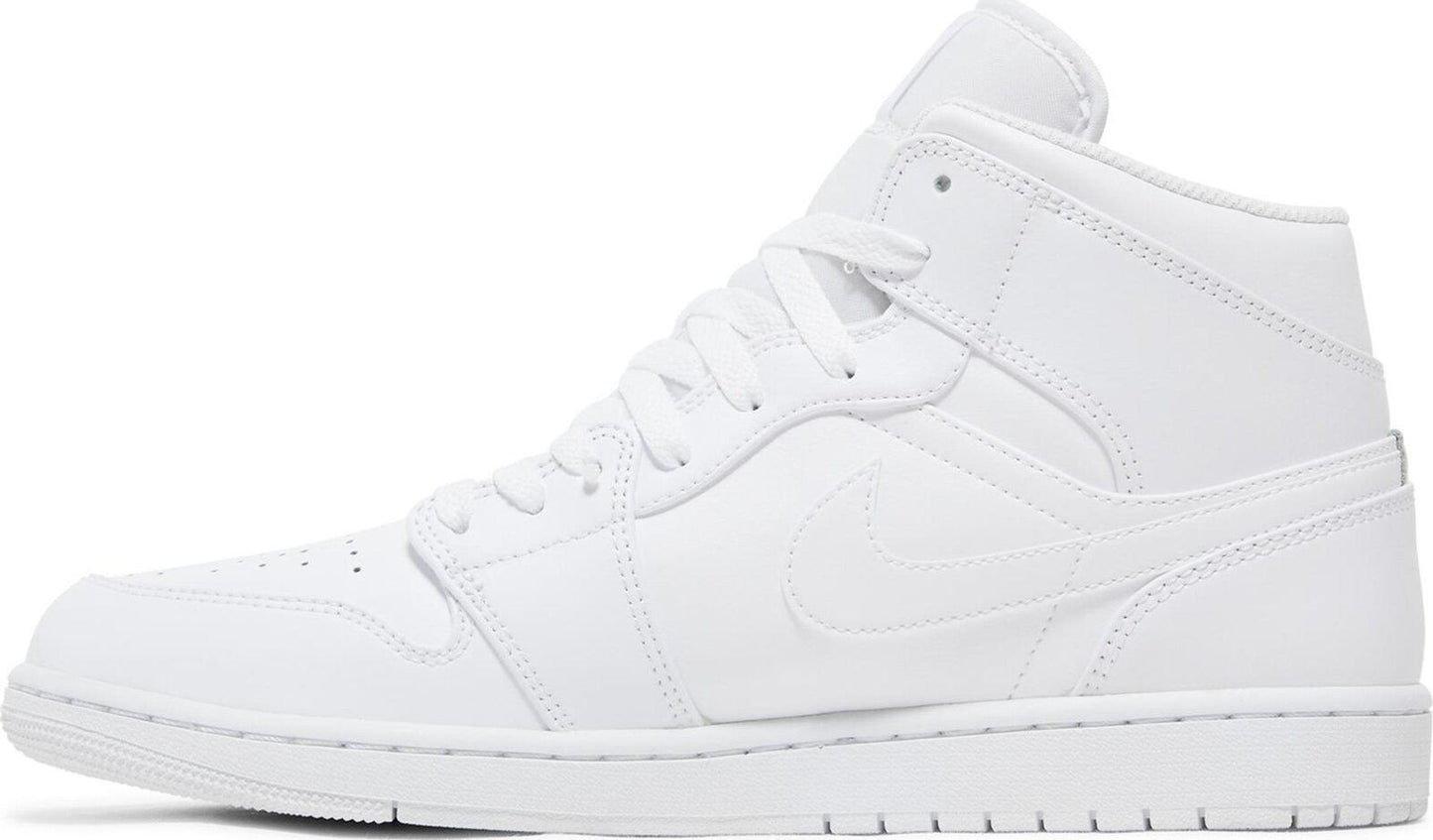 Jordan Retro 1 'Triple White' Mid
